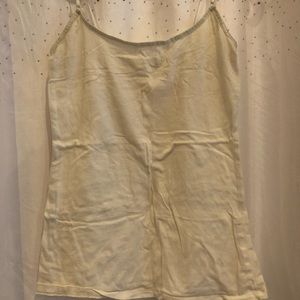 Women’s Large White Tank top